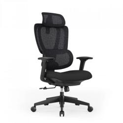 Serioux Scaun birou Serioux Aeromesh, Dimensiuni (LxAxÎ): 68, 5x67x111-119cm, Capacitate greutate: 150 kg, Material suprafață: Material plasă, Material cadru: Fibră de sticlă de înaltă rezistență, Tip cotieră
