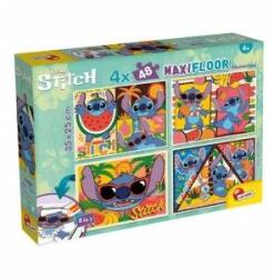 Lisciani Lisciani disney puzzle df maxi floor 4 x 48 stitch