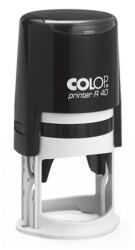 COLOP Ștampilă rotundă COLOP „Printer R 40, cu tampon negru de rezervă