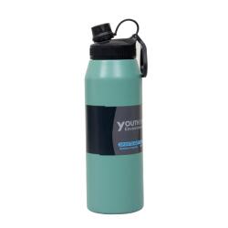 Z-tools Ifjúsági Sport termosz, rozsdamentes acél belső, 1L űrtartalmú, üveg modell, zöld / ZTS 8446 (ZTS8446)