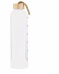  Glass bottle KiCA Hydro Glass 1000 ml - white