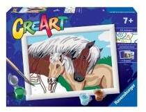 Cre Art for kids: Horsehorses