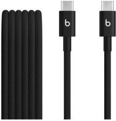 Beats Audio Cablu de date Apple Beats MDGC4EE/A, USB Type-C la USB Type-C, 1.5m, 2 bucati (Negru) (MDGC4ZM/A)
