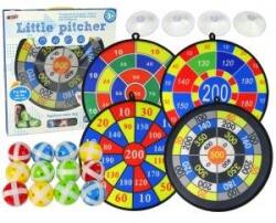 Leantoys Game Set Dart 36 cm Shield Balls on Velcro