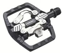 Look X-Venture Plus kombinált (SPD patent és alu keretes) pedál, taposófelülettel, 430g, fekete