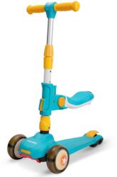inny Roller üléssel, kék-sárga, 66-78cm, 120x45mm első kerék világítással, 80x48mm hátsó kerék világítással