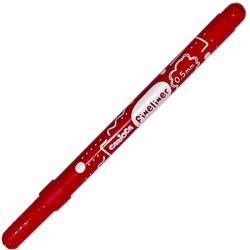 CARIOCA Fineliner tűfilc marker piros színű 0.5mm - Carioca (44107/03)