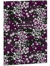 Ars Una Ars Una: Sakura virág mintás gumis dosszié A/4-es méret (50215317)