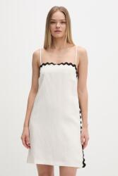 HUGO BOSS rochie de vară cu amestec de in Kabaru-1 PPY2-SUD1I0_01X (50557547)