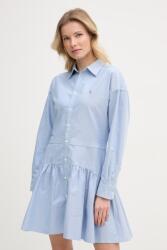 Ralph Lauren rochie tip cămașă din bumbac PPY2-SUD1WB_55X (211B22755)