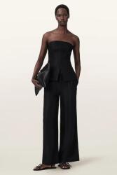 AllSaints блуза с корсет дамска от вискоза CHARLEY (W051QE)