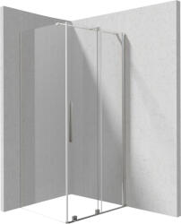 Deante Prizma szögletes zuhanykabin átlátszó üveggel 120x80 cm, króm profilszín KPN0P12S08 (KPN0P12S08)
