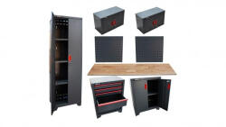 KROFTOOLS Műhely ( bútor ) szekrény KÉSZLET 8801+8802+8803+8808+8806x2+8807x2 (8880) (K-8880)