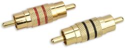 Phonocar 046731 RCA toldó 2db-os csomag koaxiális férfi-férfi csatlakozó autós és otthoni használatra (046731)