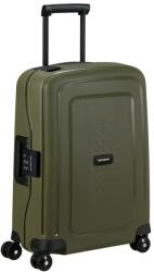 Samsonite S'CURE 2026 négykerekű csatos kabin bőrönd 55 cm-OLIVE 49539-1633 - taskaweb