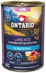 ONTARIO Adult jahňacie pate s príchuťou rakytníka 400 g