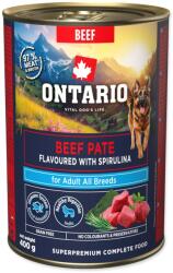 ONTARIO Adult marhahús pástétom spirulina ízesítéssel 400g