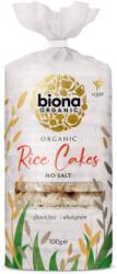 Noi Rondele de orez integral expandat fara sare bio 100g Biona