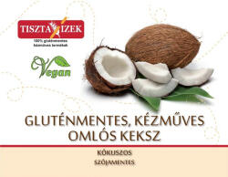 Tiszta Ízek Kókuszos omlós keksz 150g Tiszta Ízek gluténmentes, kézműves