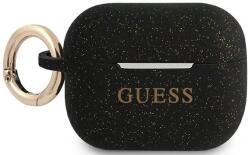 Guess Ghici GUAPSGGEK AirPods Pro acoperă negru Silicon Glitter (GUAPSGGEK)