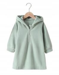 Shein Gyerek Pulóver Zöld Polár 130-ES Méret