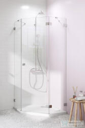 Radaway Essenza Pro 8 PTJ 100x100J szögletes zuhanykabin, jobbos, króm 10530000-01-01R+10530300-01-01 (10530000-01-01R_10530300-01-01)