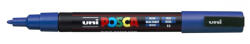 uni Dekormarker 0, 9-1, 3mm, Uni Posca PC-3M kék (2UPC3MK) - tintasziget