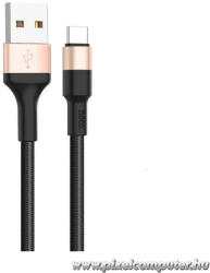 hoco. USB-A - USB-C Kábel - 2A, 1 m, Nylon Fonat (6957531080244)
