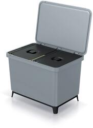 KEDEN Coș de gunoi pentru sortare 2×23 l gri deschis Cos de gunoi