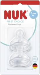 Nuk Tetină silicon NUK FC 3+ Flux M 2 bucăți 3+ luni (4008600446942)