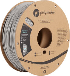 Polymaker - PolyLite LW-PLA - Szürke - 1, 75 mm - 800 g