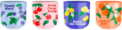 Bialetti Fruit Market eszpresszó csésze szett 4db (PFRUIT010)