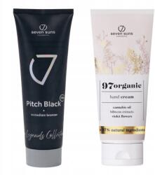 7suns Pitch Black Ultra Sötét Bronzer 250ml Kézkrém 75ml Ingyenes szállítás