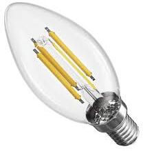 Legrand/Emos EMOS ZF3D42, LED izzó Filament gyertya / E14 / 5, 9 W (60 W) / 806 lm / Meleg fehér (ZF3D42)