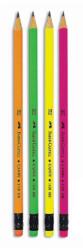 Faber-Castell Candy Grafitceruza radírral HB, neon színek (114559) (112800)