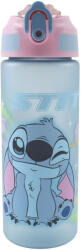 GIM Disney Lilo és Stitch, A csillagkutya Alien 626 műanyag matt szívószálas kulacs 600 ml (GIM55205217)