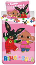 Jerry Fabrics Bing Playing Together ágyneműhuzat 140×200cm, 70×90 cm (JFK041291)
