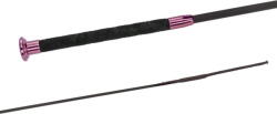 FLECK SilkTouch PREMIUM díjlovas pálca, Pink/fekete - 110 cm