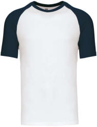 Kariban KA330 BASEBALL - KONTRASZT PÓLÓ (ka330wh-nv-m)