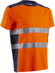 Coverguard Nekki Rövid Ujjó Póló Hv Narancs és Sötétkék Színben_2xl (gan5nek1702xl)
