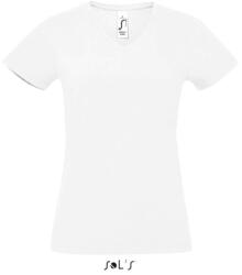 SOL'S SO02941 SOL'S IMPERIAL V WOMEN - V-NYAKÚ PÓLÓ (so02941wh-2xl)