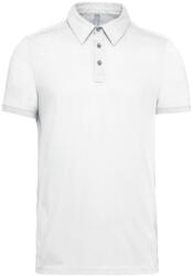 Kariban KA262 FÉRFI RÖVID UJJÚ JERSEY GALLÉROS PÓLÓ (ka262wh-m)