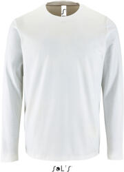 SOL'S SO02074 SOL'S IMPERIAL LSL MEN - HOSSZÚ UJJÚ PÓLÓ (so02074wh-xl)