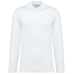 Kariban PK202 FÉRFI HOSSZÚ UJJÚ SUPIMA® GALLÉROS PÓLÓ (pk202wh-xl)