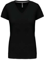 Kariban KA381 NŐI RÖVID UJJÚ V-NYAKÚ PÓLÓ (ka381bl-xl)