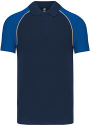 Kariban KA226 BASEBALL KONTRASZTOS GALLÉROS PÓLÓ (ka226nv-ro-3xl)
