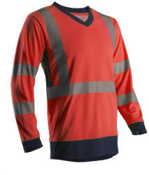 Coverguard Suno Hi-viz Piros Hosszú Ujjú Póló_3xl (gan7sunrxxxl)