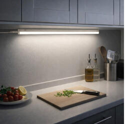  LED pult alá világítás T5 8W, 800 lumen, 4000K, 57cm, összeköthető szekrénylámpa
