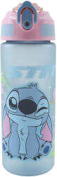 GIM Disney Lilo és Stitch, A csillagkutya Alien 626 műanyag matt szívószálas kulacs 600 ml GIM55205217 (GIM55205217)