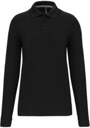 Designed to Work WK276 FÉRFI HOSSZÚ UJJÚ GALLÉROS PÓLÓ (wk276bl-5xl)